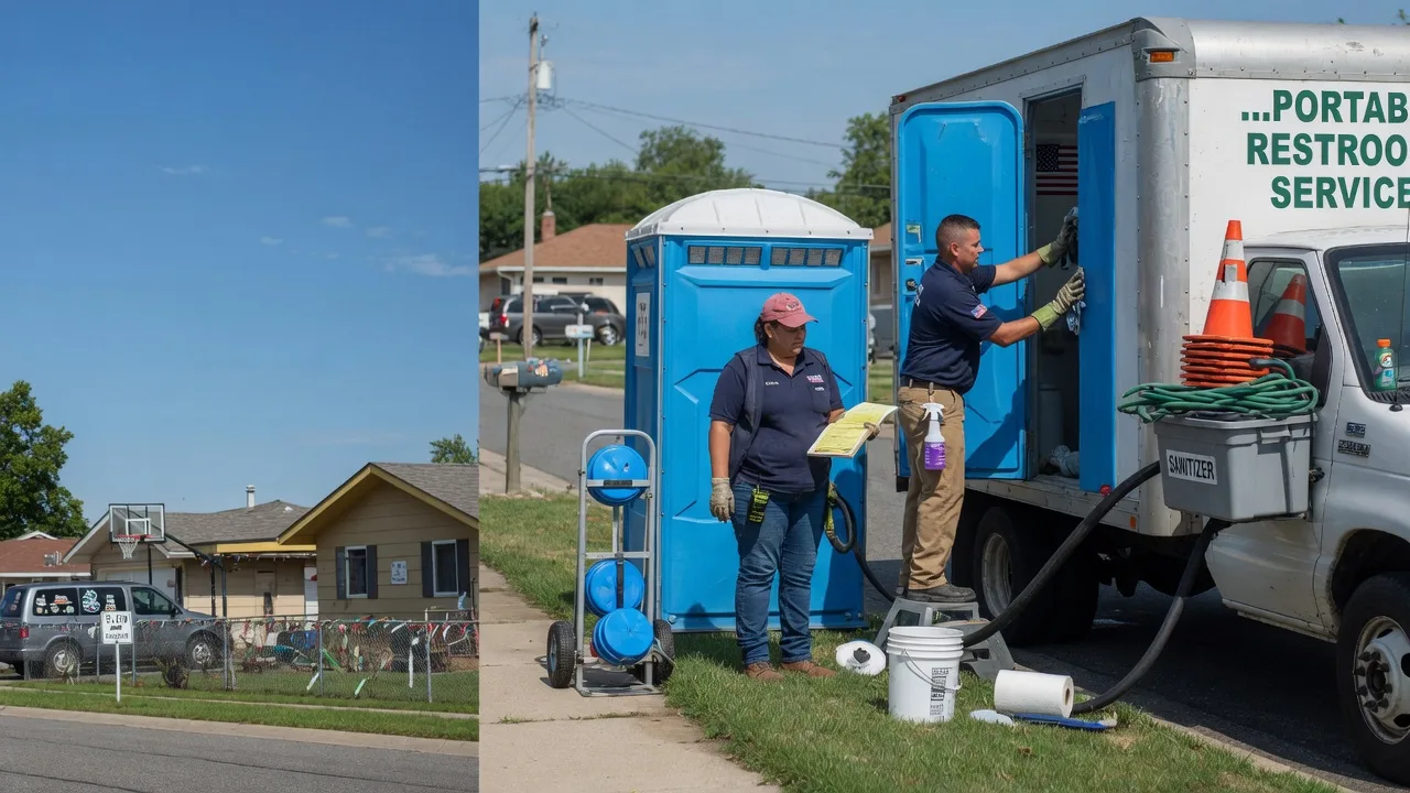 Portable Toilet Rental in Cunningham, KS near me